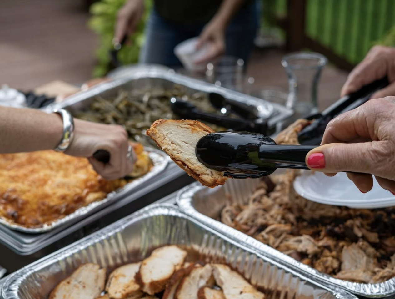 Incredible BBQ Lunch Catering Menu.